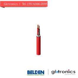 5120FL Belden Cable Riser Contra Incendio Blindado 2x14 Rojo