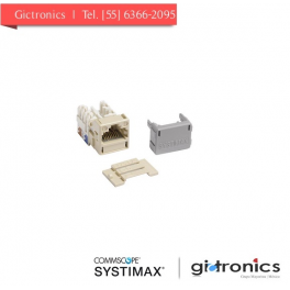 760041970 Systimax GigaSPEED XL MGS400 Series Category 6 U/UTP Information Outlets (bulk), ivory