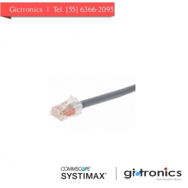 CPC3312-03F050 Systimax Patch Cord Gris CAT6 XL Giga 50FT 15Mts