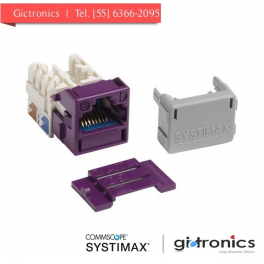 760092460 Systimax Jack Violeta Categoria 6A RJ45 MGS600-361