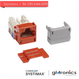 700206683 Systimax Jack Negro Categoria 6 RJ45 MGS400-112