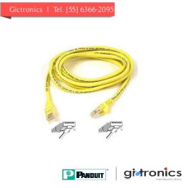 UTP28SP9YL Panduit Patch Cord Delgado TX6 Amarillo Categoria 6 de 9 Pies UTP28SP9YL Panduit Patch Cord Delgado TX6 Amarillo Categoria 6 de 9 Pies