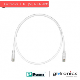 UTP6A7 Panduit Patch Cord Cat 6A Blanco 7FT 2.13 MTS