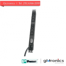 RMSP2T2POB21 Multicontacto Panduit de 30A 1 Fase Vertical PDU 208V 20XC13, 4XC19, 2X20A