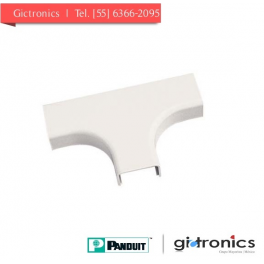 TFC10IW-X Panduit Cubierta "T" para caneleta blanca LD10 IW Union