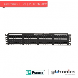 DP485E88TGY Panduit Panel de Parcheo 48 Puertos Cat 5e TX DP485E88TGY Panduit Panel de Parcheo 48 Puertos Cat 5e TX