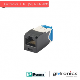 CJ6X88TGBL Panduit Jack CAT 6A Negro Giga