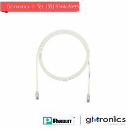 UTP6A25 Panduit Patch Cord CAT 6A Blanco de 25FT