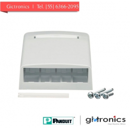CBX4WH-A Panduit Caja de Pared 4 puertos Blanca CBX4WH-A Panduit Caja de Pared 4 puertos Blanca