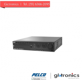 DX4708-500 Pelco Grabador Hvr/8ch/2mp/Cif/30ips/Dvd/500gb