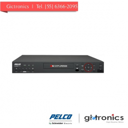 DX4104DVD-1000 Pelco Grabador de 4 canales, DVR H264, 1000 GB, DVDRW