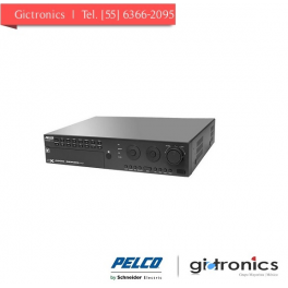 DX4808HD-8000 Pelco Grabadora analogica, 8 canales IP HVR w/HD display, 8 TB