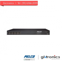 POE8ATN-US Pelco Switch IEEE802.3AT 8 canales compatibles