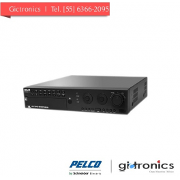 DX4716-6000 Pelco Grabadora HVR/16CH/2MP/CIF/30IPS/DVD/6TB 