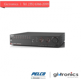 DX4808HD-6000 Pelco Grabadora analogica, 8 canales IP HVR w / HD Display, 6TB
