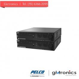 DX4808-500 Pelco Grabador HVR, 8 canales, 2 MP, 4 CIF, 30 IPS, DVD, 500 de Disco