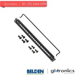 AX101456 Belden Panel 24 puertos Modular vacio flexible, color negro