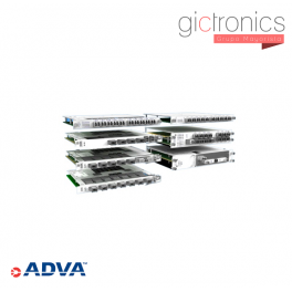 FSP 3000 ADVA Tarjetas de canal, velocidad de 425 Gbit/s, varios tamaños de chasis y de fácil instalación