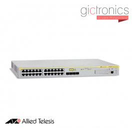AT-9424T/POE-10 Allied Telesis Switch 10/100/1000T 24-Port Gestionado BASIC CAPA 3 Interruptor con 4 COM