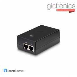 POI-3002 Level One Inyector PoE de 30W para Camaras de Videovigilancia, Conmutadores y Access Point
