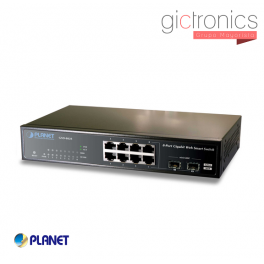 FSD-804PS Planet Networking Switch de 8 Puertos 10/100 1.6 Gbits Administrable