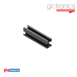 PV-R4200-SRN PV Accesories Riel de aluminio anodizado negro SunRail de 4200 mm