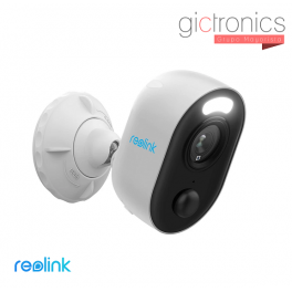 Lumus Reolink Camara de seguridad WiFi para exteriores con foco, 5MP, Full HD, Sirena, Audio bidireccional.