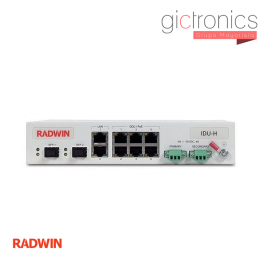 RW-7300-2006 Radwin IDU-H with 2 Ethernet 10/100/1000 BT & 2 SFP ports, feeding
