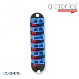 CCH-CP06-G7 Corning Panel Precargado Con 3 Acopladores Duplex Sc, Multimodo Om2