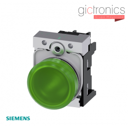 3SU1102-6AA40-1AA0 Siemens Lampra de Señalizacion Verde