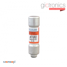 ATQR2 Mersen Fusible 600V 2A Solenoides para Cargas Inductivas