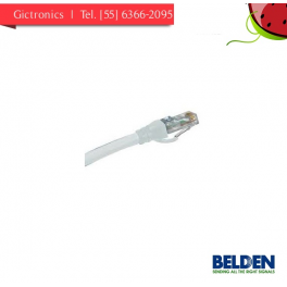 C601109010 Belden Patch Cord 10 ft Cat6 Blanco